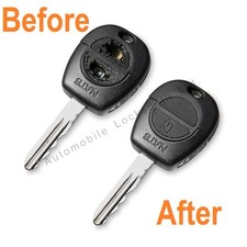 For Nissan X-Trail Almera Tino 2 button remote key Repair Refurbishment Service