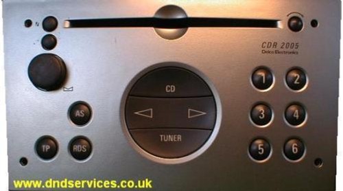 Vauxhall refurbished stereo - vauxhall,