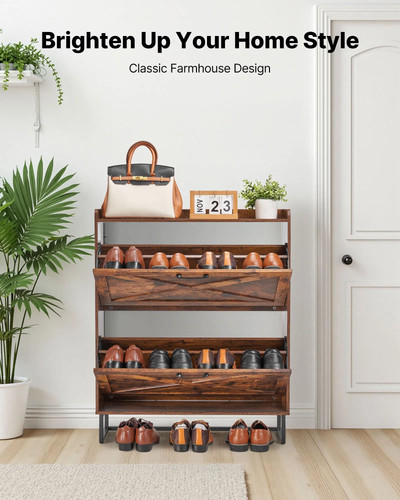 Shoe cabinet with - with, 2