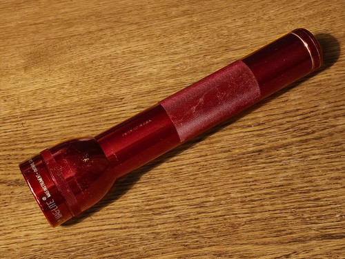 Maglite torch red - torch.,