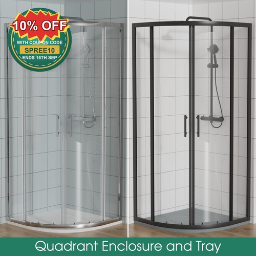Quadrant shower enclosure walk - shower,