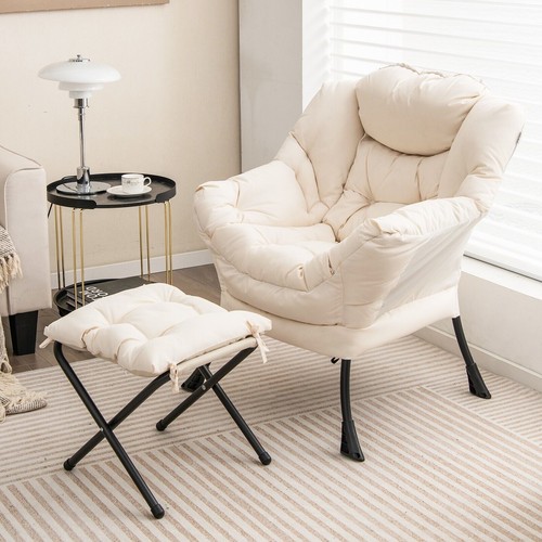 Lazy chair with ottoman modern - lazy,