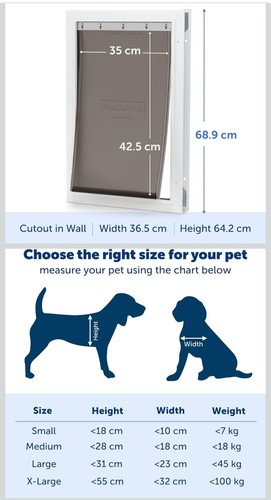 Petsafe staywell aluminium pet - aluminium,