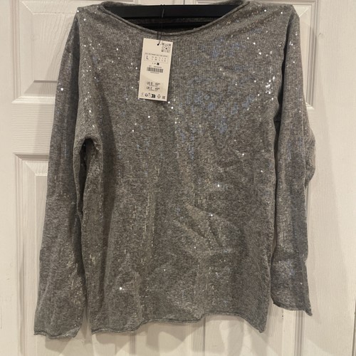 New zara soft sequin - new,