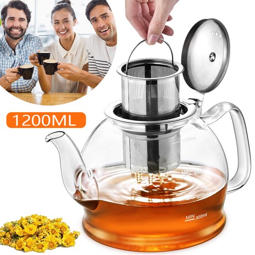 Tea kettle 1200ml glass teapot - 1200ml,