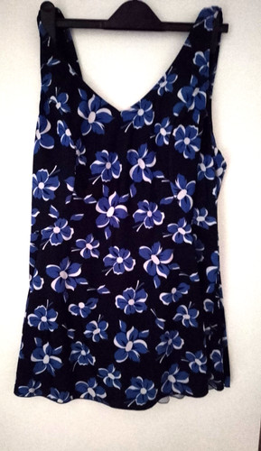Bonmarche blue floral - bonmarche,