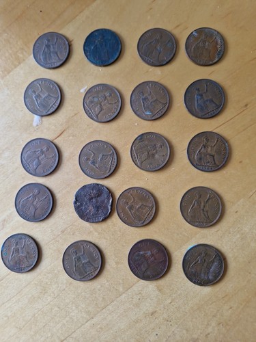 Elizabeth pre decimal - decimal, penny