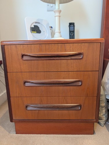 Pair plan fresco - of, teak