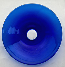 Unusual STUDIO ART BLUE GLASS