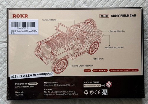 New rokr army - new, car