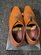 Men lace up leather brown