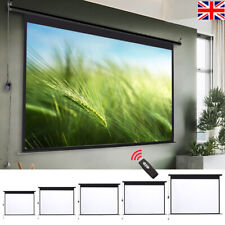 Screen 4:3 or 16:9 Home Cinema Manual Drop Down/Motorised Projector Screen