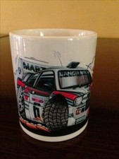 Koolart lancia 037 Rally Car photo printed mug