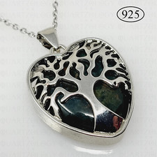 Indian Agate Necklace Tree of