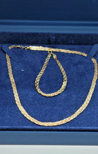 Womens 9ct Gold Tricolour