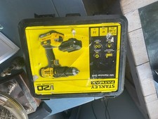 Stanley Drill, battery and drill set