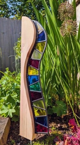Frond sculpture hand made - -,