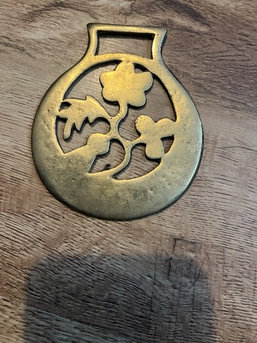 Vintage antique horse brass - antique,