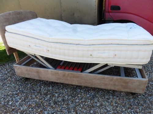 Electric single bed - single, bed,