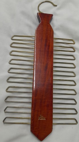 Vintage tie rack ties - tie,