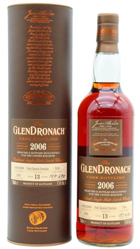 Glendronach single pedro - single,