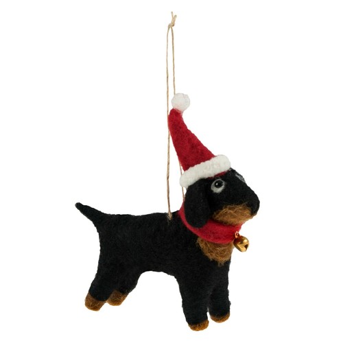 Festive dachshund mini - festive,