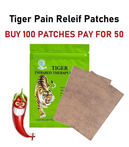 Pain relief tiger - tiger, patches
