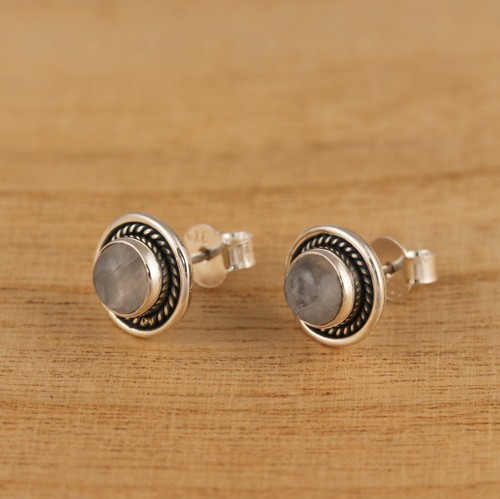 Rainbow moonstone 925 sterling - rainbow,
