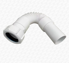 Flexible Waste Pipe Coupling Hose Adjustable for 32mm 34mm 36mm Sink Waste Pipe