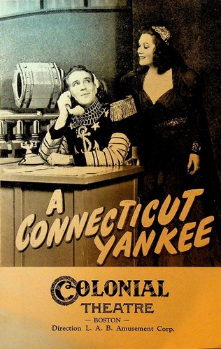 Connecticut yankee playbill - a,