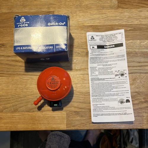 Lpg propane gas regulator - propane, low