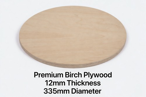 Premium birch plywood circle - premium,
