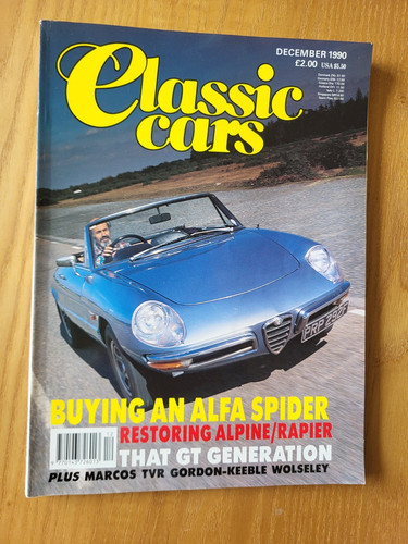 Classic car magazine december - car, magazine,