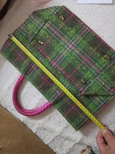Ness Handbag In Pink Green