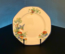 Vintage Antique Kingfisher Fenton Stoke on Trent set of 4 decorative plates