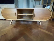 Oval, retro style  TV unit