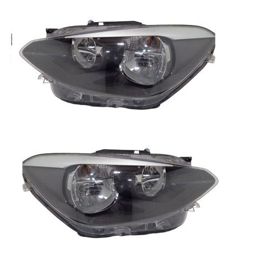 Headlamp pair set lh bmw - &,