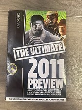 SUPER RARE COLLECTABLE 2011 Xbox 360 A-Z Cheat Guide & Game Preview magazine 