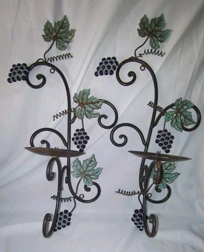 Candle scone wall holder grape - scone,
