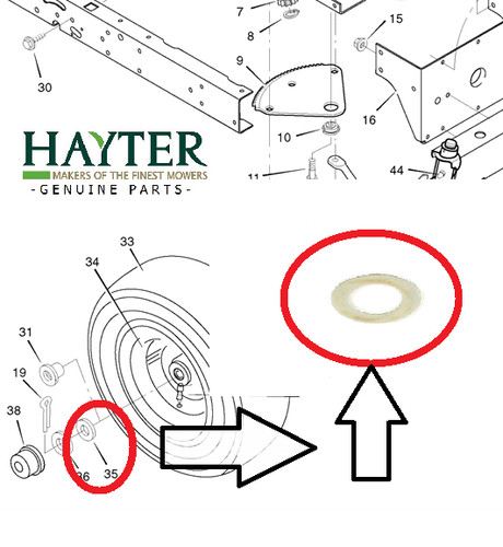 Genuine hayter murray - hayter,