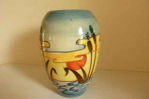 Vintage rare moorcroft reeds - moorcroft,