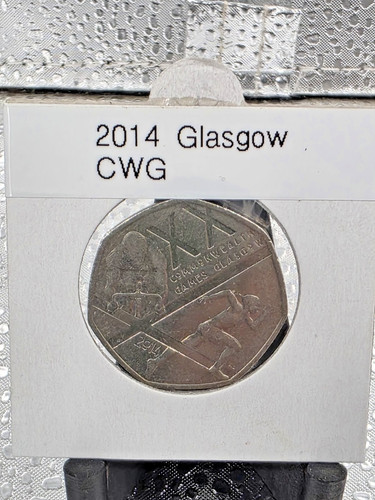 2014 50p glasgow - 50p,