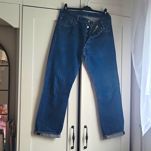 Levi 501 men blue - blue, dark