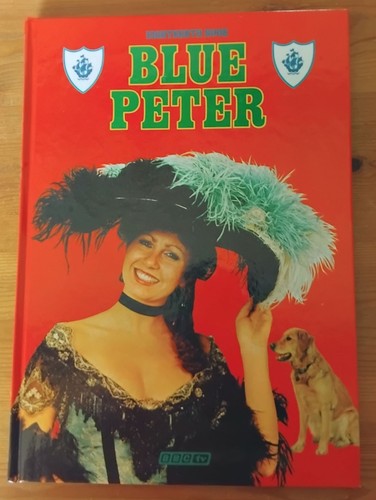 Vintage blue peter annual - blue,