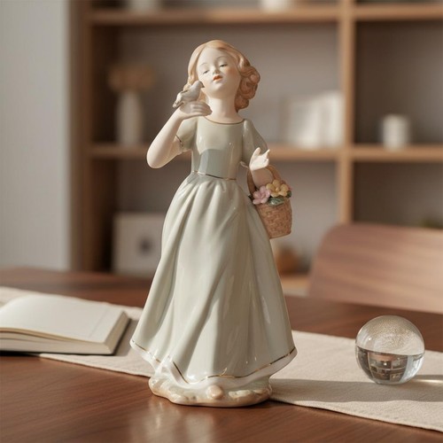 Girl feeding bird gift idea - feeding,