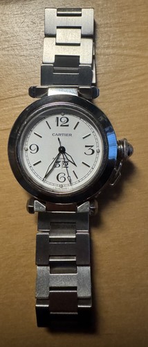 Cartier pasha steel watch - pasha,