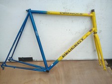 PEUGEOT RICHARD VIRENQUE Large 60cm Road Bike Racer Reynolds 553 CRMO Frame