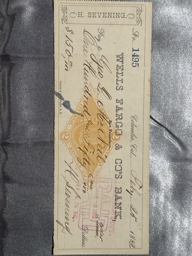 1882 wells fargo bank - wells,