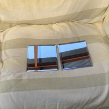 Square bevelled Mirror Plate 2