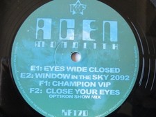 ACEN EYES WIDE CLOSED VINYL
